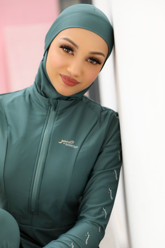 New Swim Hijabs (Emerald Green)