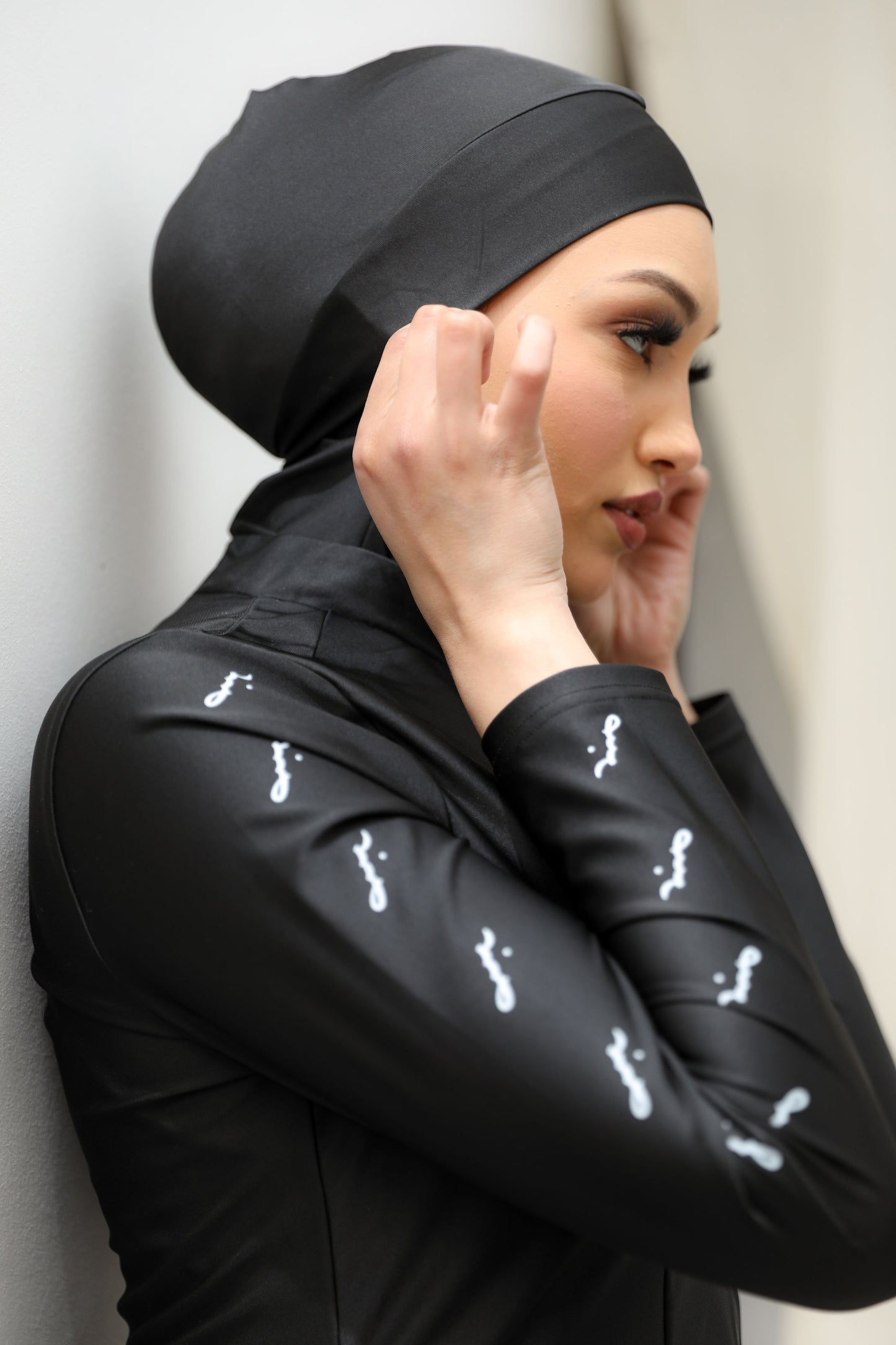 New Swim Hijabs (Ink Black)